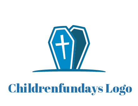 cross on coffin