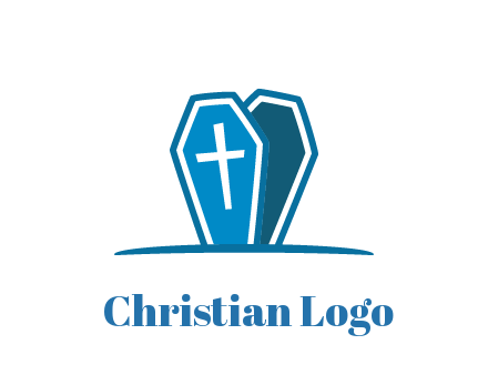 cross on coffin