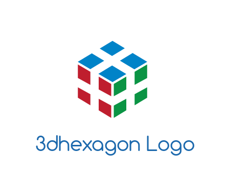3D cube formed from squares