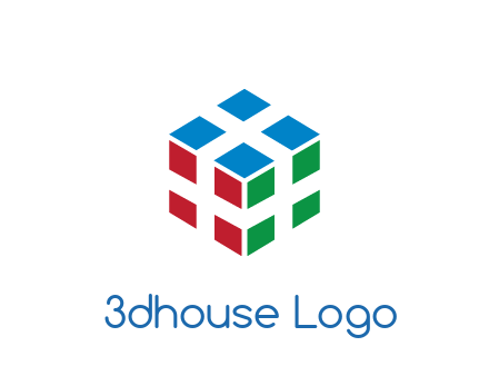 3D cube formed from squares