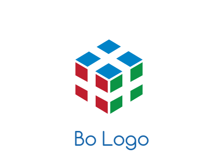 3D cube formed from squares