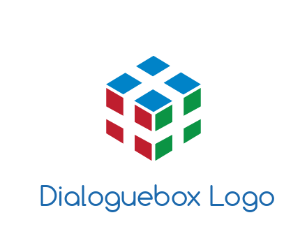 3D cube formed from squares