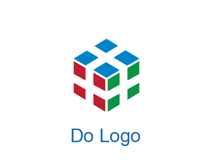 3D cube formed from squares