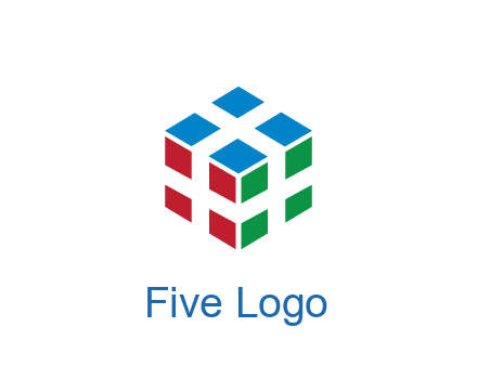 3D cube formed from squares