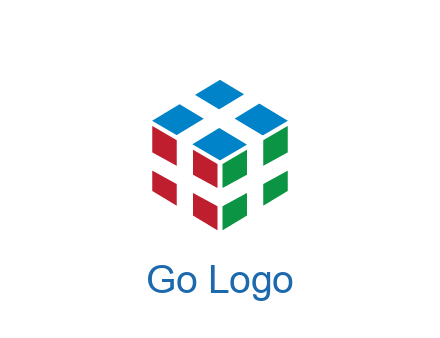 3D cube formed from squares
