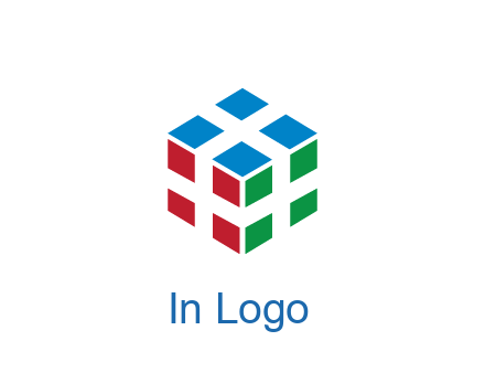 3D cube formed from squares