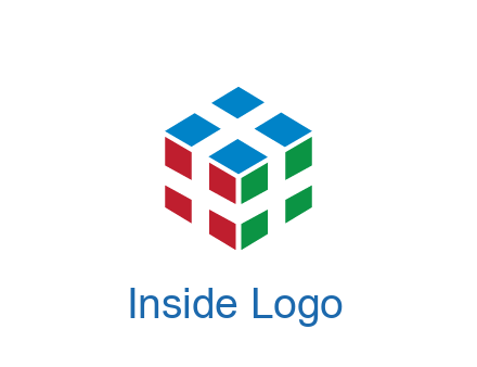 3D cube formed from squares