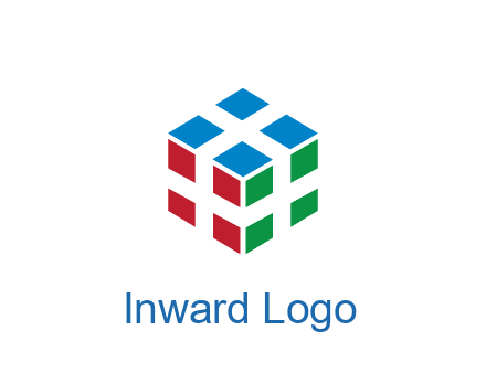 3D cube formed from squares