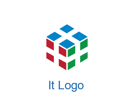 3D cube formed from squares