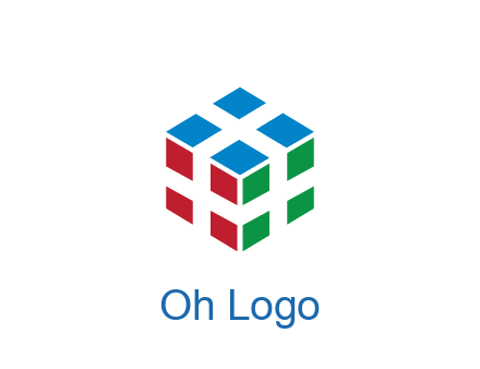 3D cube formed from squares