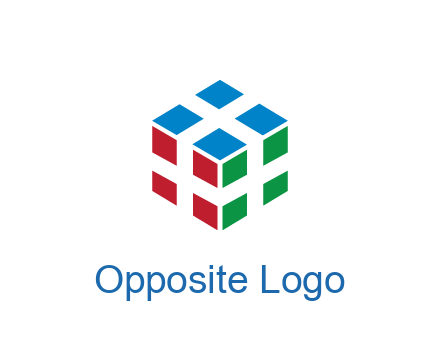3D cube formed from squares