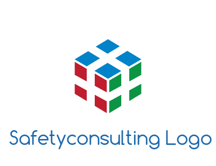 3D cube formed from squares