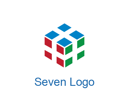3D cube formed from squares