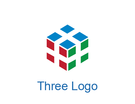 3D cube formed from squares