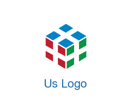 3D cube formed from squares