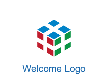 3D cube formed from squares