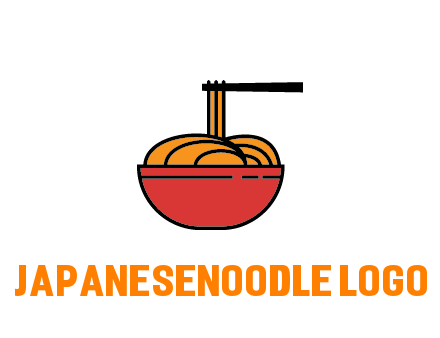 noodles with chopsticks in bowl