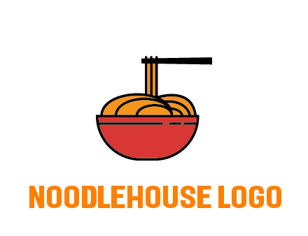 noodles with chopsticks in bowl