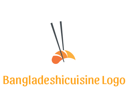 chopsticks holding sushi