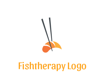 chopsticks holding sushi
