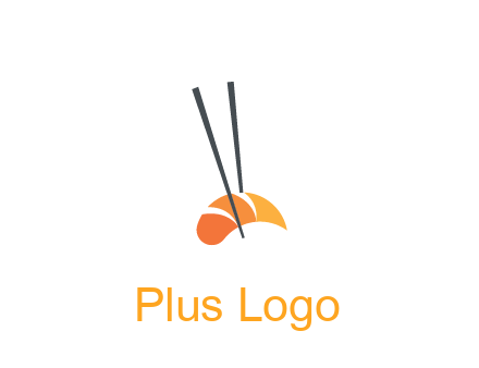 chopsticks holding sushi