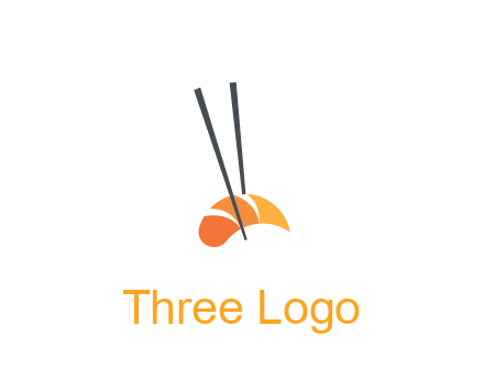 chopsticks holding sushi