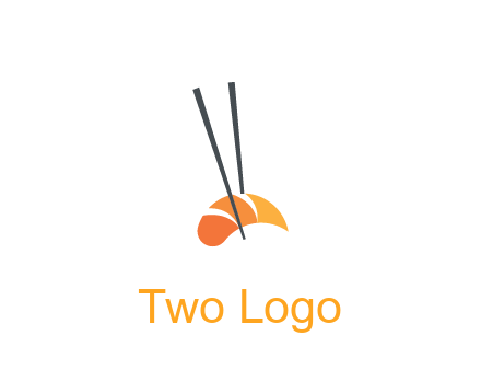 chopsticks holding sushi