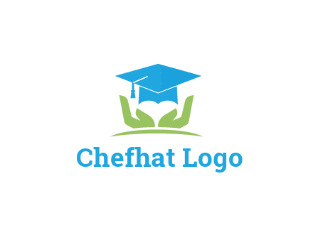 hands below scholar hat