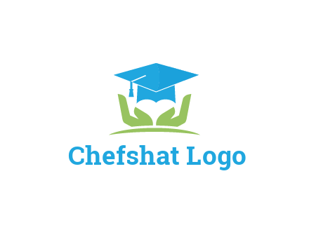 hands below scholar hat