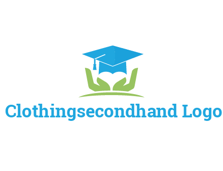 hands below scholar hat