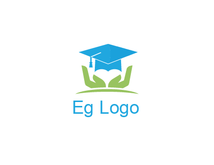 hands below scholar hat