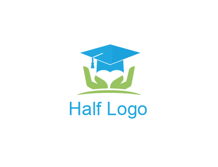 hands below scholar hat