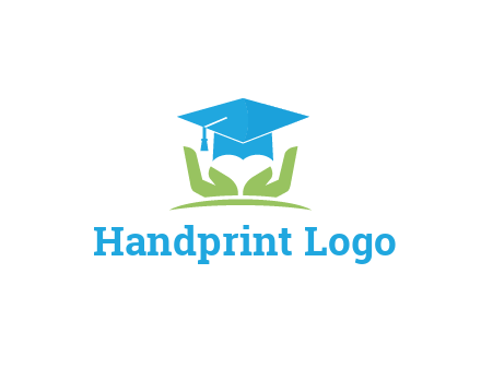 hands below scholar hat