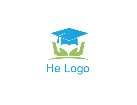 hands below scholar hat