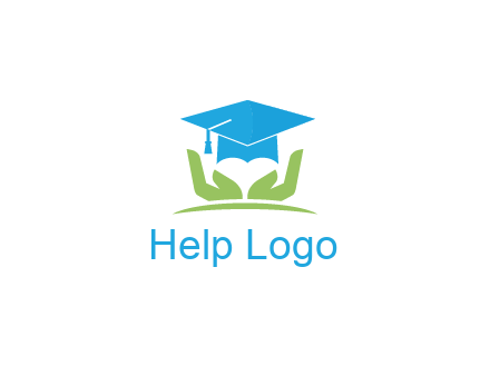 hands below scholar hat