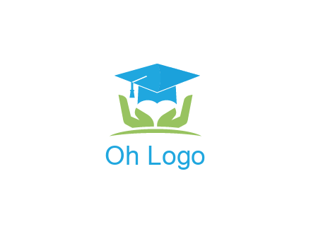 hands below scholar hat