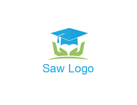 hands below scholar hat