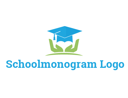 hands below scholar hat