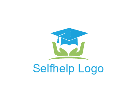 hands below scholar hat