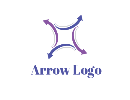 swoosh arrows forming square