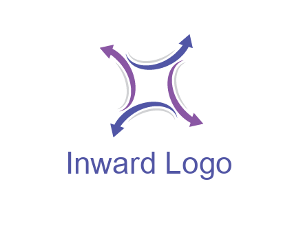 swoosh arrows forming square