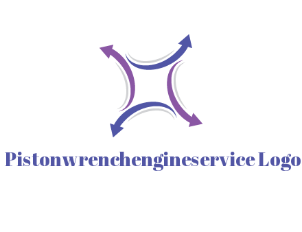 swoosh arrows forming square