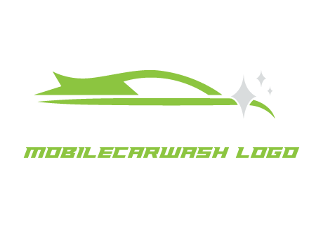 abstract car with sparkle