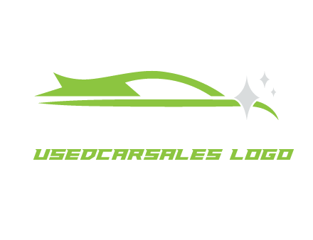 abstract car with sparkle