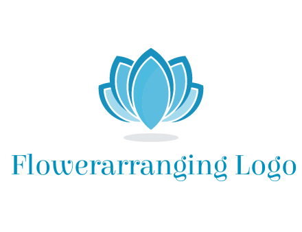 abstract lotus flower