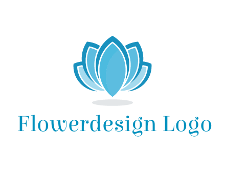 abstract lotus flower