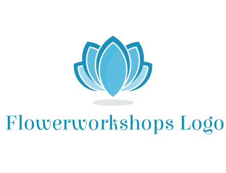 abstract lotus flower