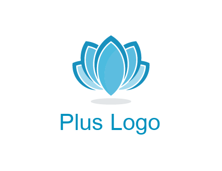 abstract lotus flower