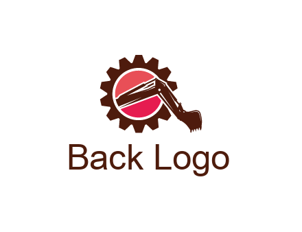 excavator claw from gear