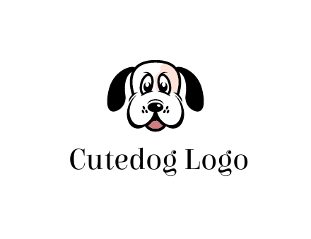 cute dog face